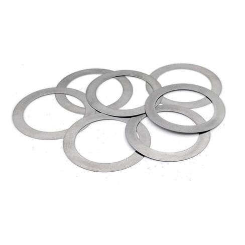 Thickness 1.0mm Stainless Steel Flat Washer Ultra Thin Gasket High Precision Adjusting Gasket M7-M8 Thin Shim, Good wear Resistance(8 * 16 * 1mm 100pcs) in Kuwait