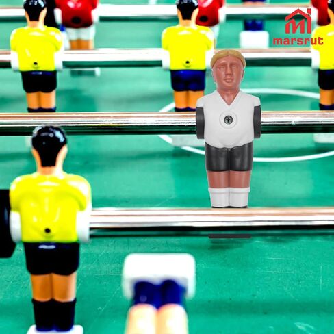 2pcs استبدال لاعبي Foosball ، مجموعة فريق Foosball Men ، لاعب كرة قدم ، استبدال الأجزاء البلاستيكية لطاولة كرة القدم (شكل الرجل ، 2 صواميل سداسية) in Saudi Arabia