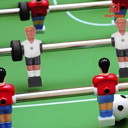 2pcs استبدال لاعبي Foosball ، مجموعة فريق Foosball Men ، لاعب كرة قدم ، استبدال الأجزاء البلاستيكية لطاولة كرة القدم (شكل الرجل ، 2 صواميل سداسية) in Saudi Arabia
