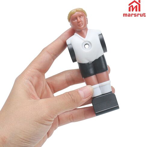 2pcs استبدال لاعبي Foosball ، مجموعة فريق Foosball Men ، لاعب كرة قدم ، استبدال الأجزاء البلاستيكية لطاولة كرة القدم (شكل الرجل ، 2 صواميل سداسية) in Saudi Arabia