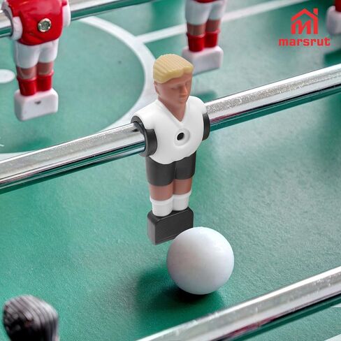 2pcs استبدال لاعبي Foosball ، مجموعة فريق Foosball Men ، لاعب كرة قدم ، استبدال الأجزاء البلاستيكية لطاولة كرة القدم (شكل الرجل ، 2 صواميل سداسية) in Saudi Arabia