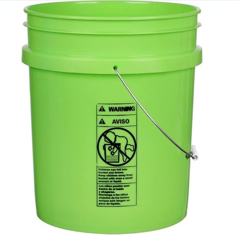 دلو House Naturals 5 جالون من البلاستيك مع المسمار على غطاء ، وحاويات فود in Kuwait