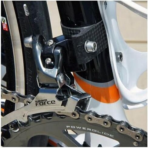 OMNI Racer Worlds LIGHTEST Full Carbon Front Derailleur Adapter Clamp: Size 31.8mm & 34.9mm Diameter in Kuwait