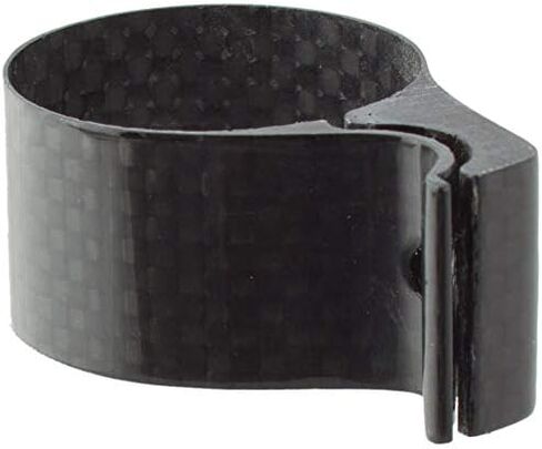 OMNI Racer Worlds LIGHTEST Full Carbon Front Derailleur Adapter Clamp: Size 31.8mm & 34.9mm Diameter in Kuwait