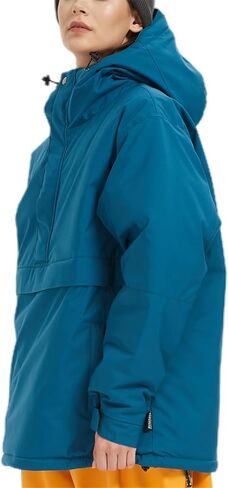 Womens Waterproof Ski Jacket Warm Winter Snow Coat Windbreaker Hooded Thick Snowboard Jacket in Kuwait