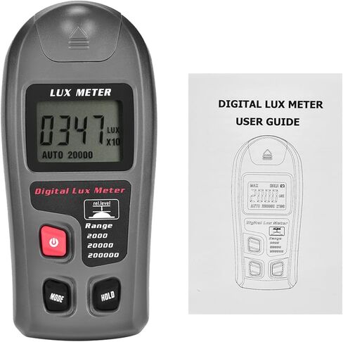 MT 30 Digital Luxmeter LCD Display Light Meter اختبار بيئي مقياس الإضاءة in Saudi Arabia