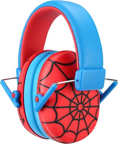 ProCase Kids Noise Cancelling Headphones, Kids Ear Protection Monster Jam Truck, Fireworks Hearing Protection Noise Reduction, Noise Canceling Earmuffs for Sensory Autism Toddler Children -Red in Saudi Arabia