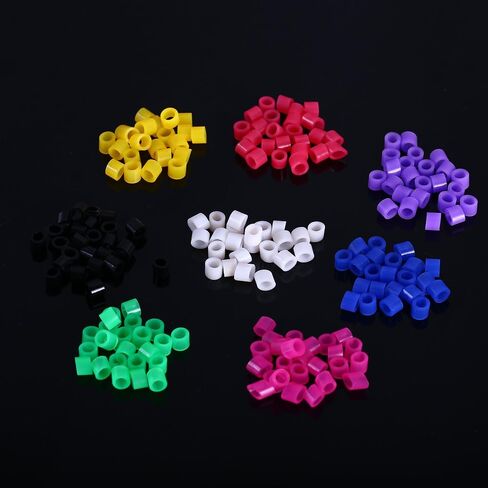 Xux US Stock 160pcs/Box Silicone Code Rings Rings Autolavable Contull Rings لأدوات المختبر in Saudi Arabia