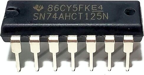 SN74AHCT125N SN74AHCT125 74AHCT125 Quadruple Bus Buffer Gates with 3-State Outputs Breadboard-Friendly IC DIP-14 (Pack of 20) in Saudi Arabia