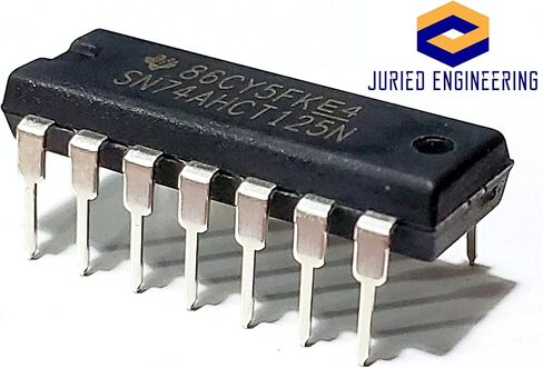 SN74AHCT125N SN74AHCT125 74AHCT125 Quadruple Bus Buffer Gates with 3-State Outputs Breadboard-Friendly IC DIP-14 (Pack of 20) in Saudi Arabia