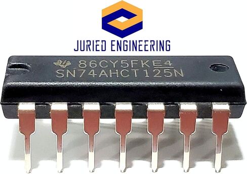 SN74AHCT125N SN74AHCT125 74AHCT125 Quadruple Bus Buffer Gates with 3-State Outputs Breadboard-Friendly IC DIP-14 (Pack of 20) in Saudi Arabia
