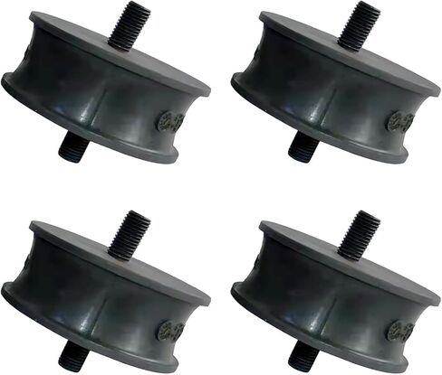 06118312 06118716 4pcs Rubber Buffer Compatible for Bomag Compactor BW80 BW100 BW120 BW80AD-2 BW90 in Saudi Arabia
