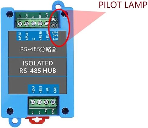 منفذ مزدوج RS 485 موزع RS-485 مع اثنين من الماجستير ومرحلة عزل العبد واحد in Saudi Arabia