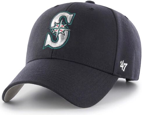 47 Brand MLB Team Color Primary Logo MVP Adjustable Structure Baseball Cap Hat, Adult One Size Fits All in Saudi Arabia