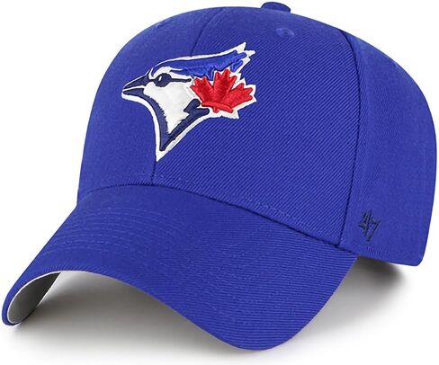 47 Brand MLB Team Color Primary Logo MVP Adjustable Structure Baseball Cap Hat, Adult One Size Fits All in Saudi Arabia