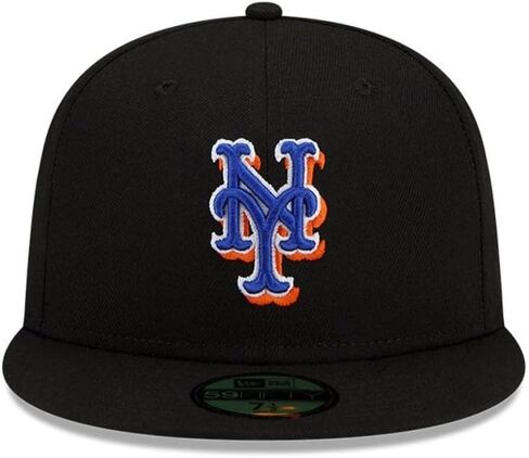مجموعة New York Mets New York Mets Authentic Collection Alternate 59Fifty Fulted Hat - Black in Kuwait