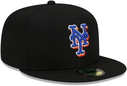 مجموعة New York Mets New York Mets Authentic Collection Alternate 59Fifty Fulted Hat - Black in Kuwait