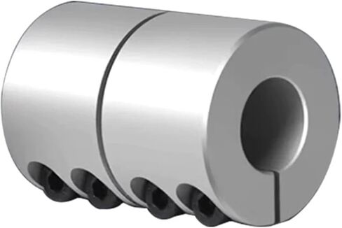 D25L35 3D Printer Part Lead Screw Coupler 1 pc Rigid Coupler Rigid Coupling 8x10 6x8 5x8mm Motor Connector Motor Shaft Coupling(D25XL35-6X12) in Saudi Arabia