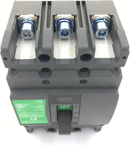 Circuit Breaker Breaking Ability 50KA 3P 16-125A with Module Box Already Installed Both shunt Release and Auxiliary Contact(220V 80A) in Saudi Arabia