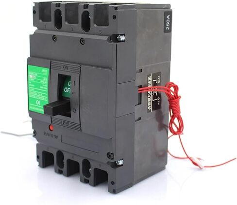 Circuit Breaker Breaking Ability 50KA 3P 16-125A with Module Box Already Installed Both shunt Release and Auxiliary Contact(220V 80A) in Saudi Arabia