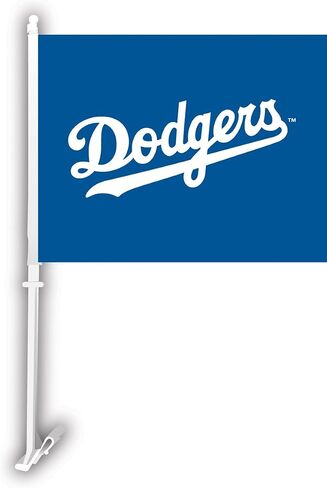 MLB Los Angeles Dodgers Car Flag in Saudi Arabia