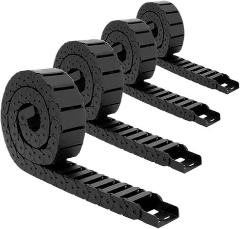 1000mm Nylon Cable Cable Chain Bridge Bridge سلسلة 15 سلسلة （15 * 15/15 * 20/15 * 30/15 * 40/15 * 50） (4pcs ، 15-15) in Kuwait