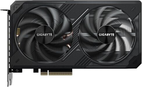 GIGABYTE GeForce RTX 5060 Ti WINDFORCE OC 8G Graphics Card, 8GB 128-bit GDDR7, PCIe 5.0, WINDFORCE Cooling System, GV-N506TWF2OC-8GD Video Card in Kuwait