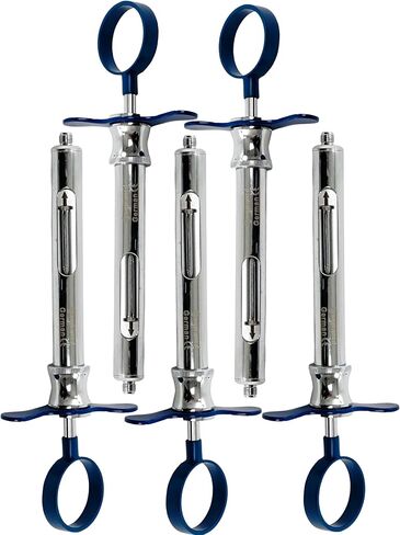 5 عبوة - سعة خرطوشة سهلة بسعة 1.8 مل من مخططات سهم مع مقبض الأسهم ومقبض الألوان - أدوات أسنان الفولاذ المقاوم للصدأ المتميزة (مجموعة من 5 - 1.8 مل - الأزرق الداكن) in Kuwait