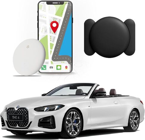 Mini Hidden GPS Tracking Device for Vehicles, Cars etc, Hidden GPS Car Tracking Device with Magnetic Waterproof Case, Running in Apple FIND My, No Extra Monthly fee 2PCS in Saudi Arabia