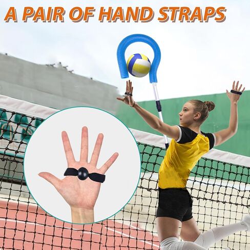 رأس كرة الطائرة Spike Trainer Foam Lead فقط لأدوات التدريب على الكرة الطائرة ， يشمل زوجًا من منصات ركبة التمارين الرياضية للكرة الطائرة ، معدات مدرب خفيفة الوزن متينة للتقديم (رأس الرغوة فقط) in Kuwait