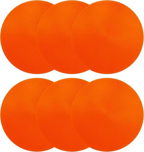 PATIKIL Spot Markers, Non-Slip Floor Dots Agility Markers Flat Field Cones Poly Dots for Gym PE Speed Training in Saudi Arabia