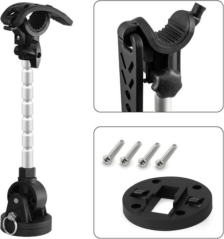 Trolling Motor Stabilizer Mount Support for Minn Kota Terrova, Riptide Terrova, Ulterra, Riptide Ulterra, Power Drive,Hold Trolling Motor Shaft Securely&Reduces Bounce in Kuwait
