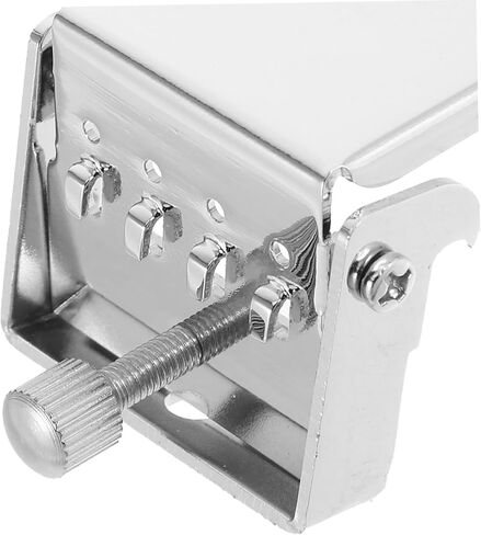 4 String Banjo Tailpiece Bridge Plate Silver Tailpiece for Acoustic Guitar Accessory in Saudi Arabia