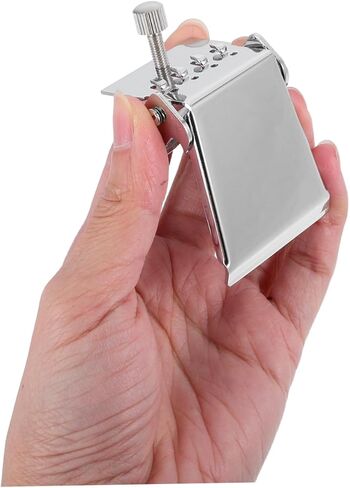 4 String Banjo Tailpiece Bridge Plate Silver Tailpiece for Acoustic Guitar Accessory in Saudi Arabia