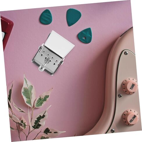 4 String Banjo Tailpiece Bridge Plate Silver Tailpiece for Acoustic Guitar Accessory in Saudi Arabia