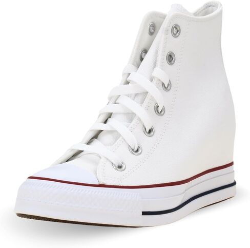 Converse Model Chuck Taylor All Star Wedge Platform Whtred T. 38 ، White ، 8 Au in Kuwait