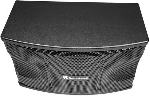 Rockville KPS12 1600W 3-Way 12" Karaoke Speakers (2), 8 Ohm, MDF Enclosure, Wall Brackets, Crisp Vocals, Deep Bass, for Karaoke and DJ Events in Kuwait