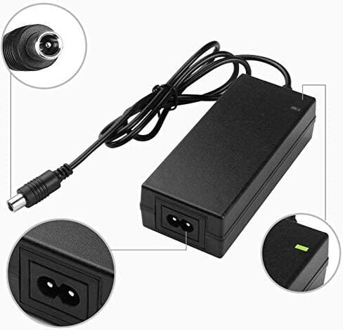 42V Lithium Battery Electric Scooter Charger, PowerFast 1-Prong Inline Connector for 36V Pocket Mod, Sports Mod, Millet Electric Scooter in Kuwait