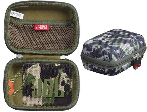 Hermitshell Hard Travel Case for JBL Go 4 - Ultra-Portable Bluetooth Speaker (Blue, Case for JBL GO 4) in Saudi Arabia