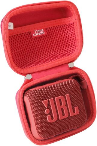 Hermitshell Hard Travel Case for JBL Go 4 - Ultra-Portable Bluetooth Speaker (Blue, Case for JBL GO 4) in Saudi Arabia