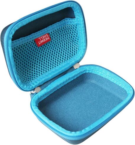 Hermitshell Hard Travel Case for JBL Go 4 - Ultra-Portable Bluetooth Speaker (Blue, Case for JBL GO 4) in Saudi Arabia