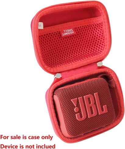 Hermitshell Hard Travel Case for JBL Go 4 - Ultra-Portable Bluetooth Speaker (Blue, Case for JBL GO 4) in Saudi Arabia