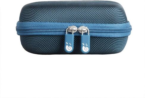 Hermitshell Hard Travel Case for JBL Go 4 - Ultra-Portable Bluetooth Speaker (Blue, Case for JBL GO 4) in Saudi Arabia