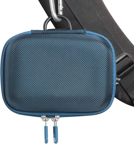 Hermitshell Hard Travel Case for JBL Go 4 - Ultra-Portable Bluetooth Speaker (Blue, Case for JBL GO 4) in Saudi Arabia