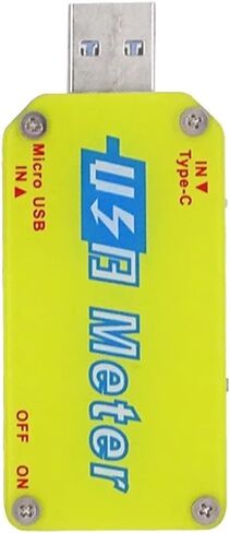 UM34 UM34C للتطبيق USB 3.0 Type-C DC Voltmeter Ammeter Ammeter Voltage Current Meter Charge Tester Caby Cable Tester (UM34) in Saudi Arabia