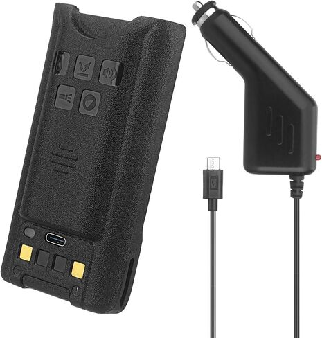 BAOFENG UV-9R Battery,4800mAh USB-C Charge Replacement Radio BL-9 Battery for UV9R Pro Plus UV-9G BF-T57 GMRS-9R UV-XR in Saudi Arabia