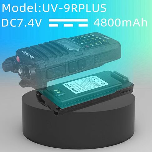 BAOFENG UV-9R Battery,4800mAh USB-C Charge Replacement Radio BL-9 Battery for UV9R Pro Plus UV-9G BF-T57 GMRS-9R UV-XR in Saudi Arabia