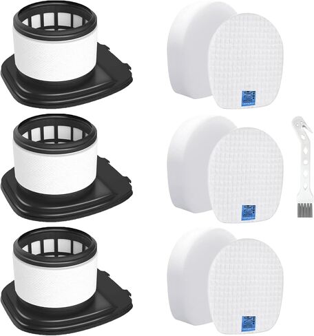 IX141 Replacement Filter for Shark Rocket Pro IX140 IX141 IX142 IZ140 IZ140C IZ141C IZ142 UZ145 Cordless Stick Vacuum,3 HEPA Filter 3 Foam & Felt Filter 1 Cleaning Brush Part # 617FJ140 & 616FJ140 in Saudi Arabia