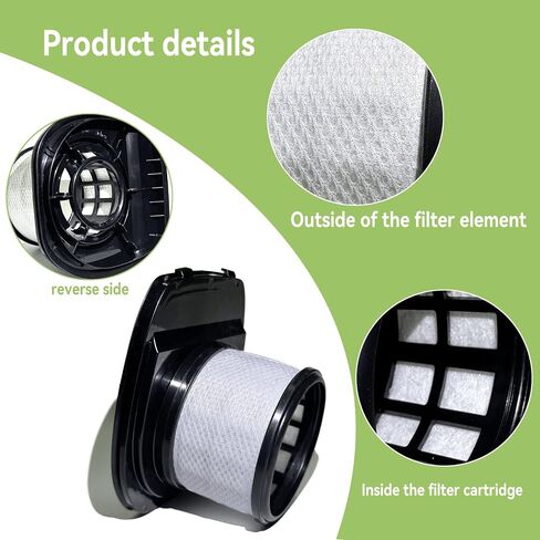 IX141 Replacement Filter for Shark Rocket Pro IX140 IX141 IX142 IZ140 IZ140C IZ141C IZ142 UZ145 Cordless Stick Vacuum,3 HEPA Filter 3 Foam & Felt Filter 1 Cleaning Brush Part # 617FJ140 & 616FJ140 in Saudi Arabia