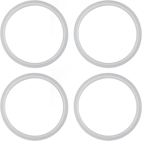 حلقة ختم السيليكون 4pcs لخطو الماء ، خاتم الخاتم حلقة خاتمة لا تزال قطرات التقطير مقطورة قطع الغيار (4L) in Kuwait